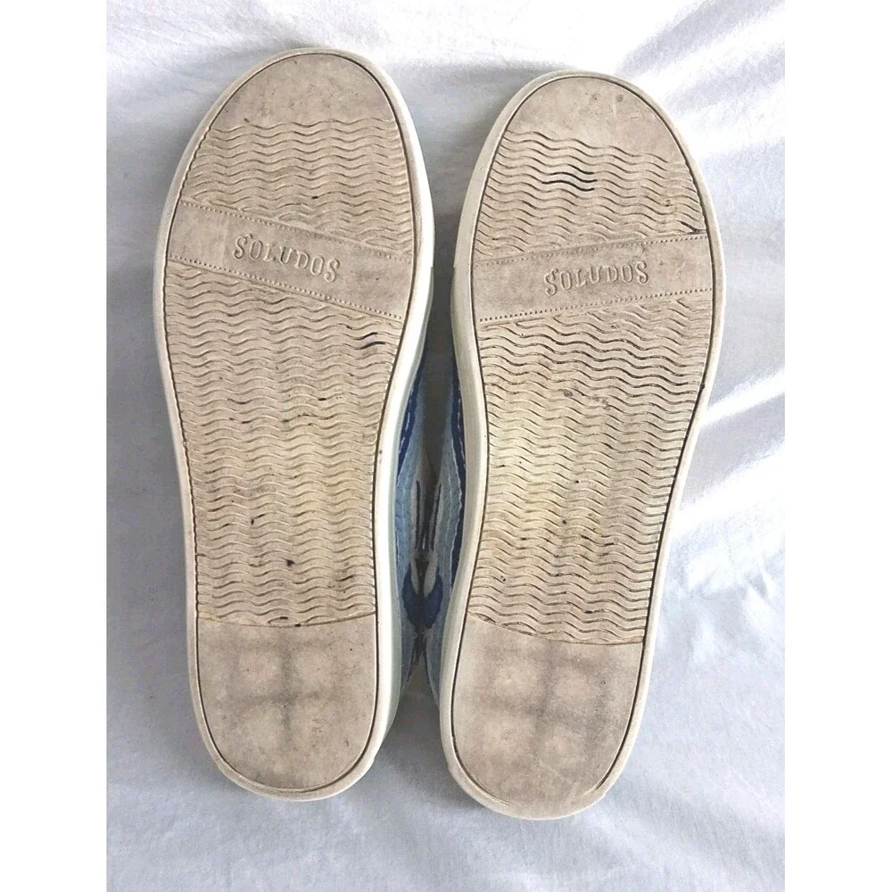 Soludos left shoe